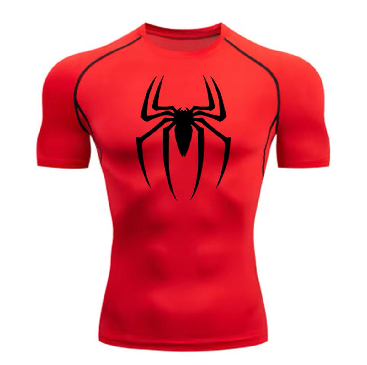 Spiderman Compression Shirt Short Sleeve